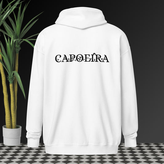 Unisex Cpoeira heavy blend zip hoodie